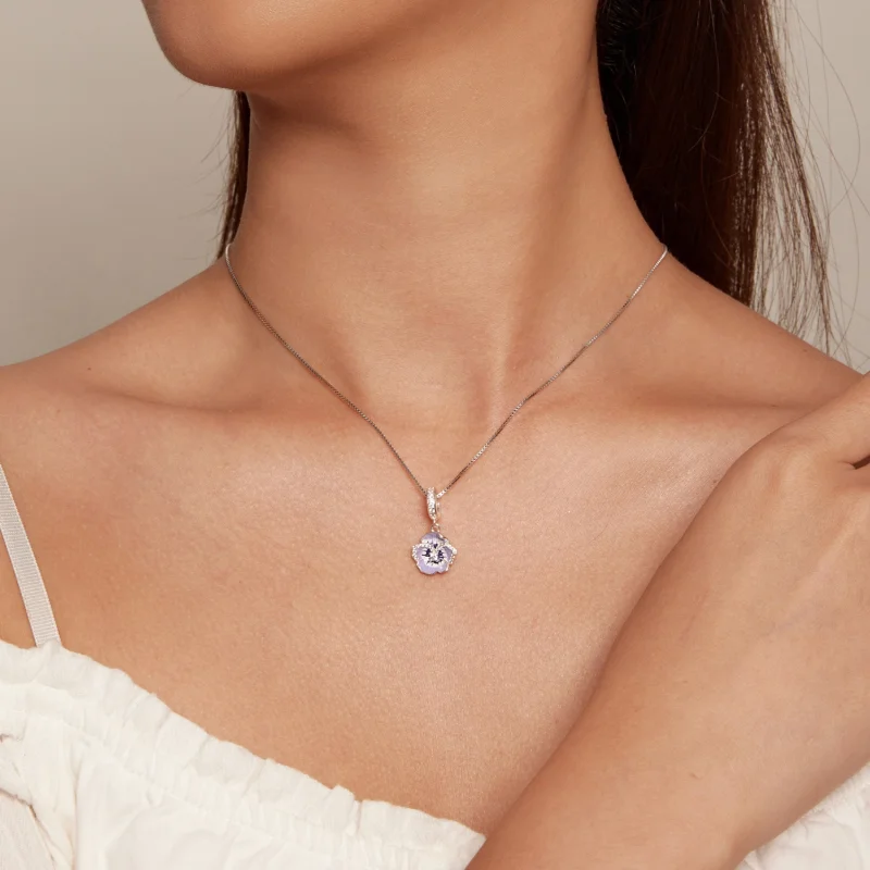(obrázek pro) Pandora styl Pansy Dangle - SCC2583 - Zobrazit 8