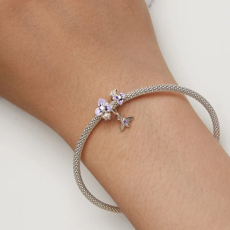 (obrázek pro) Pandora styl Pansy Dangle - SCC2584 - Zobrazit 9