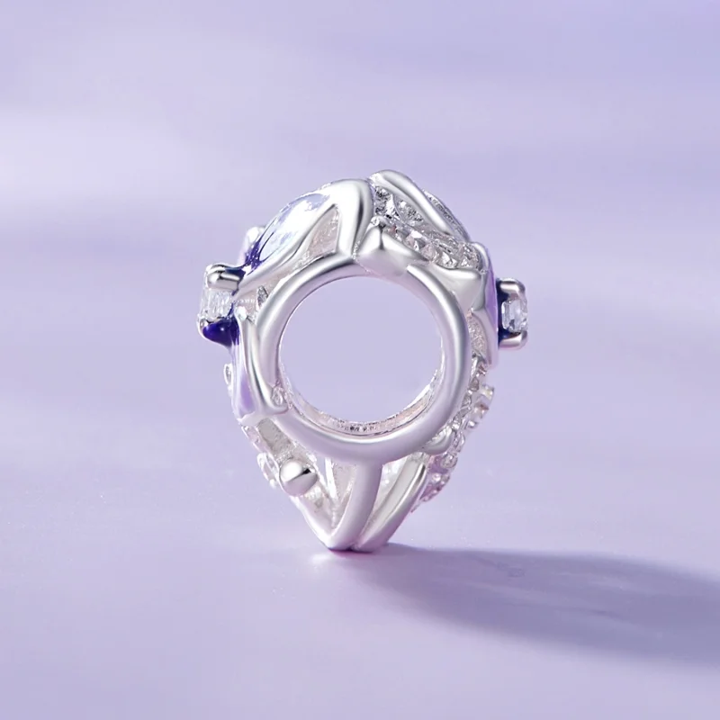 (obrázek pro) Pandora styl Pansy přívěsek - SCC2585 - Zobrazit 3