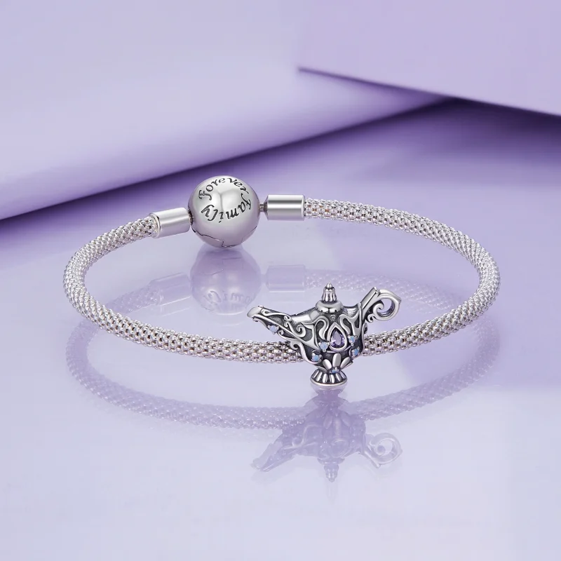 (obrázek pro) Pandora styl přání kouzelná lampa charm - BSC893 - Zobrazit 5