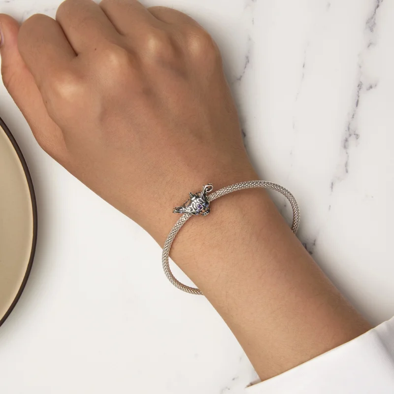 (obrázek pro) Pandora styl přání kouzelná lampa charm - BSC893 - Zobrazit 6
