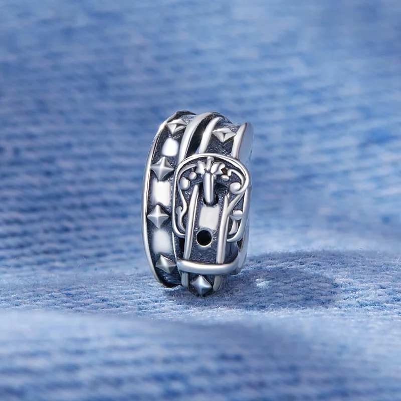 (obrázek pro) Pandora styl Retro opasek přívěsek - SCC2568 - Zobrazit 2