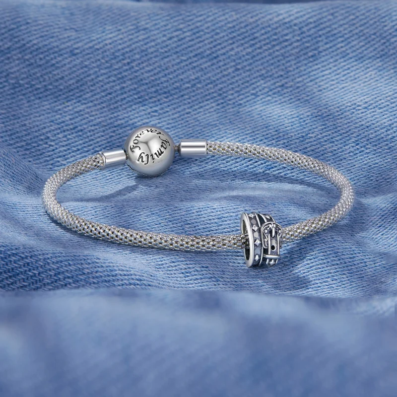(obrázek pro) Pandora styl Retro opasek přívěsek - SCC2568 - Zobrazit 5