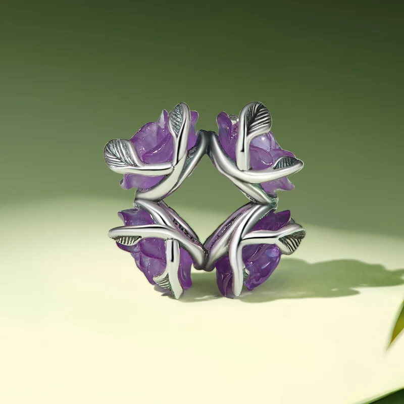 (obrázek pro) Pandora styl Růžový přívěsek - SCC2602 - Zobrazit 4