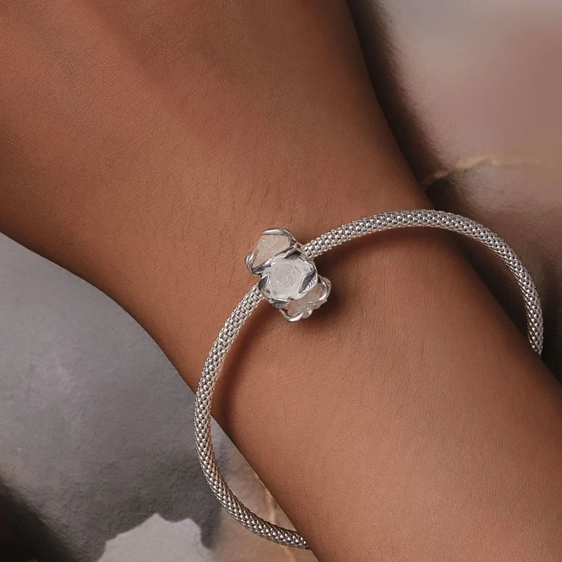 (obrázek pro) Pandora styl Růžový přívěsek - SCC2602 - Zobrazit 8