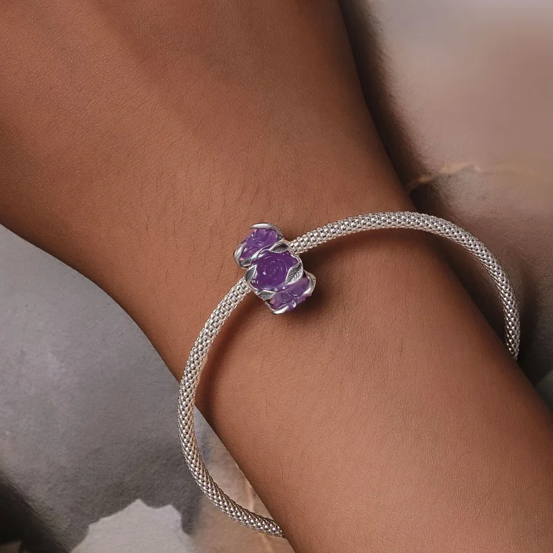 (obrázek pro) Pandora styl Růžový přívěsek - SCC2602 - Zobrazit 10