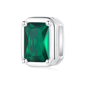 (obrázek pro) Pandora styl Smaragdový klip - BSX005