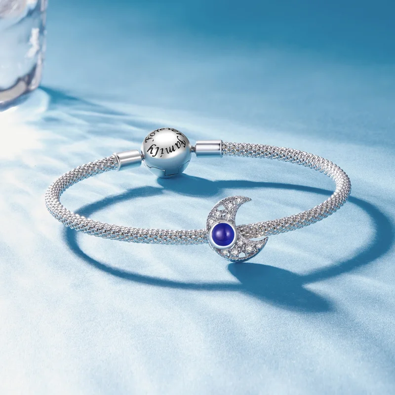 (obrázek pro) Pandora styl termosmell měsíční amulet - BSC902 - Zobrazit 6
