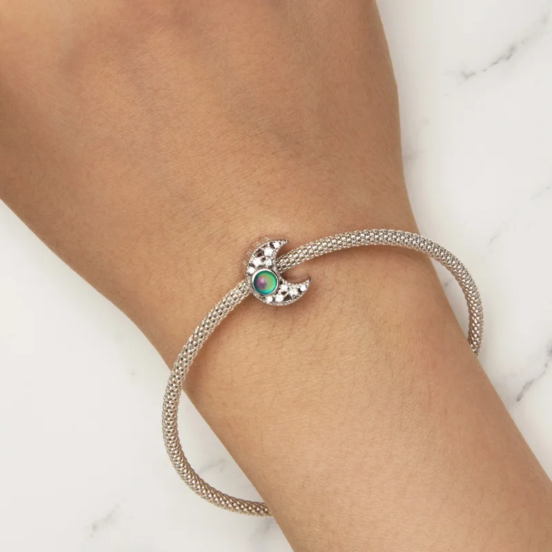 (obrázek pro) Pandora styl termosmell měsíční amulet - BSC902 - Zobrazit 9