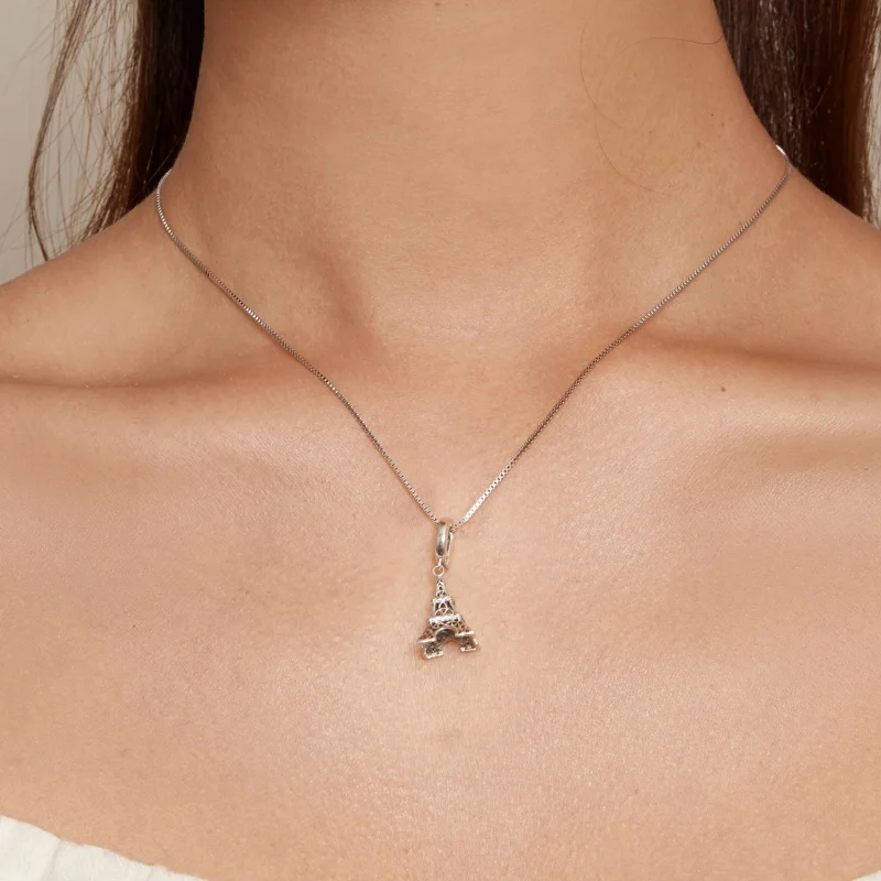 (obrázek pro) Pandora styl Věž Eiffel přívěsek - SCC2570 - Zobrazit 6