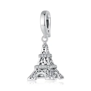 (obrázek pro) Pandora styl Věž Eiffel přívěsek - SCC2570