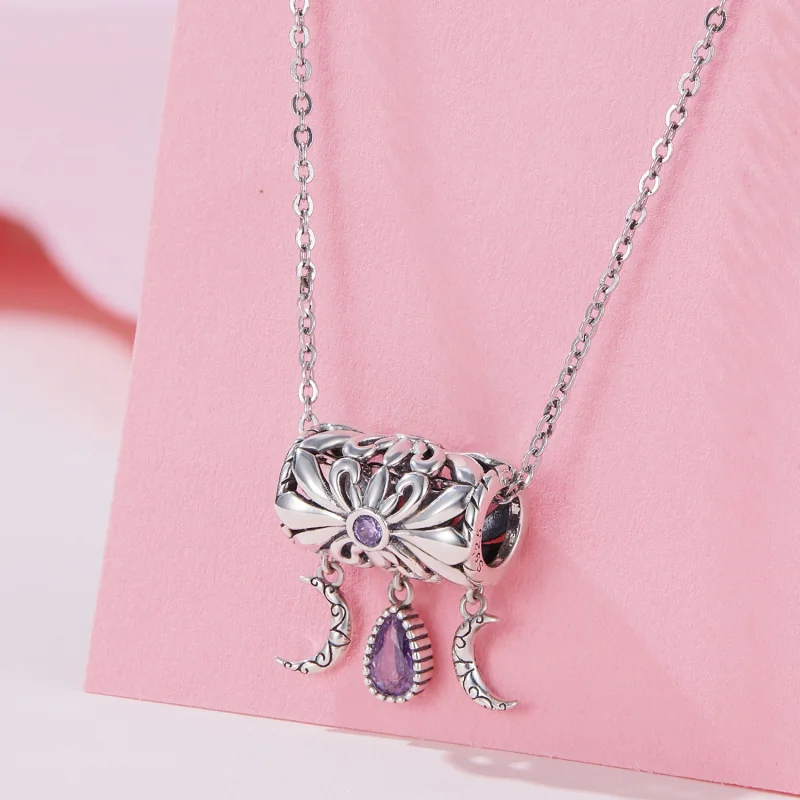 (obrázek pro) Pandora styl vintage šperk s motivem Iris - SCC2631 - Zobrazit 2