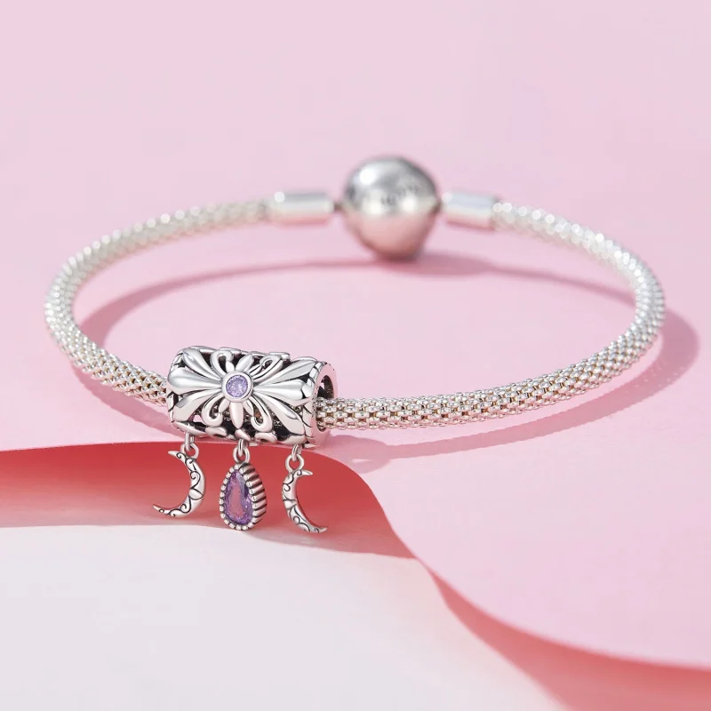 (obrázek pro) Pandora styl vintage šperk s motivem Iris - SCC2631 - Zobrazit 3