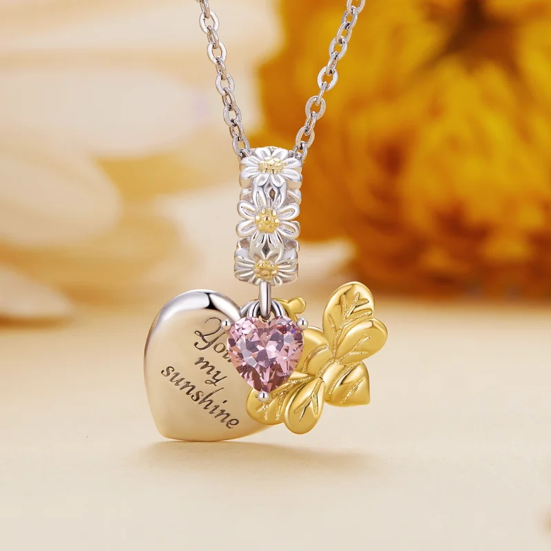(obrázek pro) Pandora stylu Daisy Bee Charm - BSC816 - Zobrazit 2