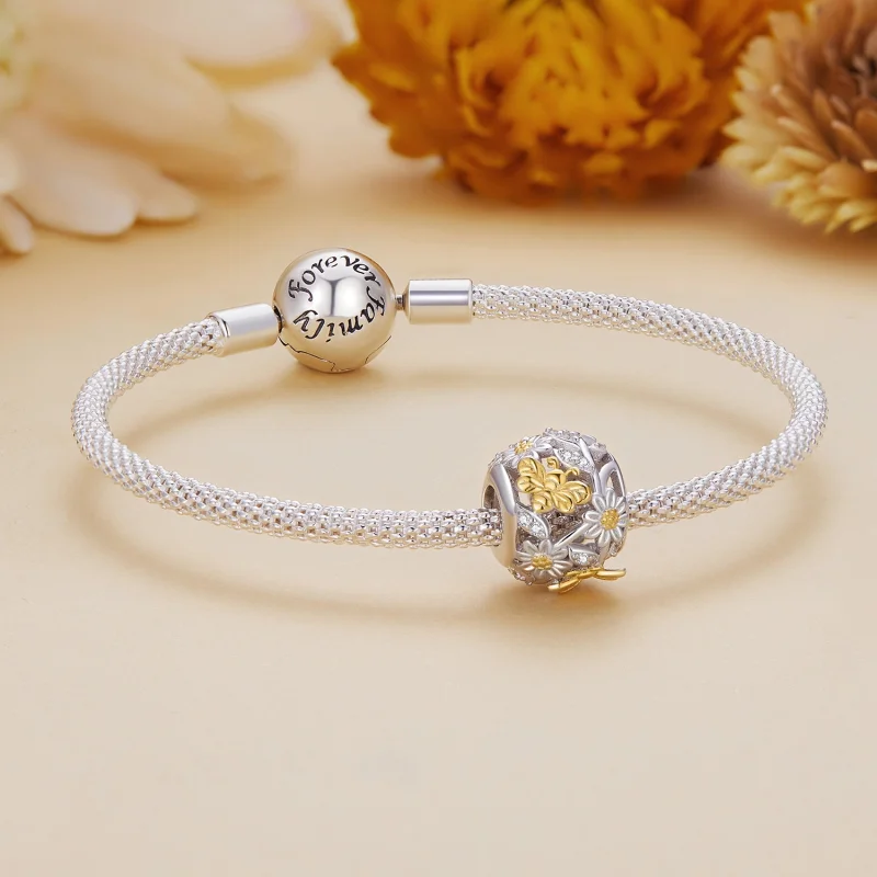 (obrázek pro) Pandora stylu Daisy Bee Charm - BSC818 - Zobrazit 5