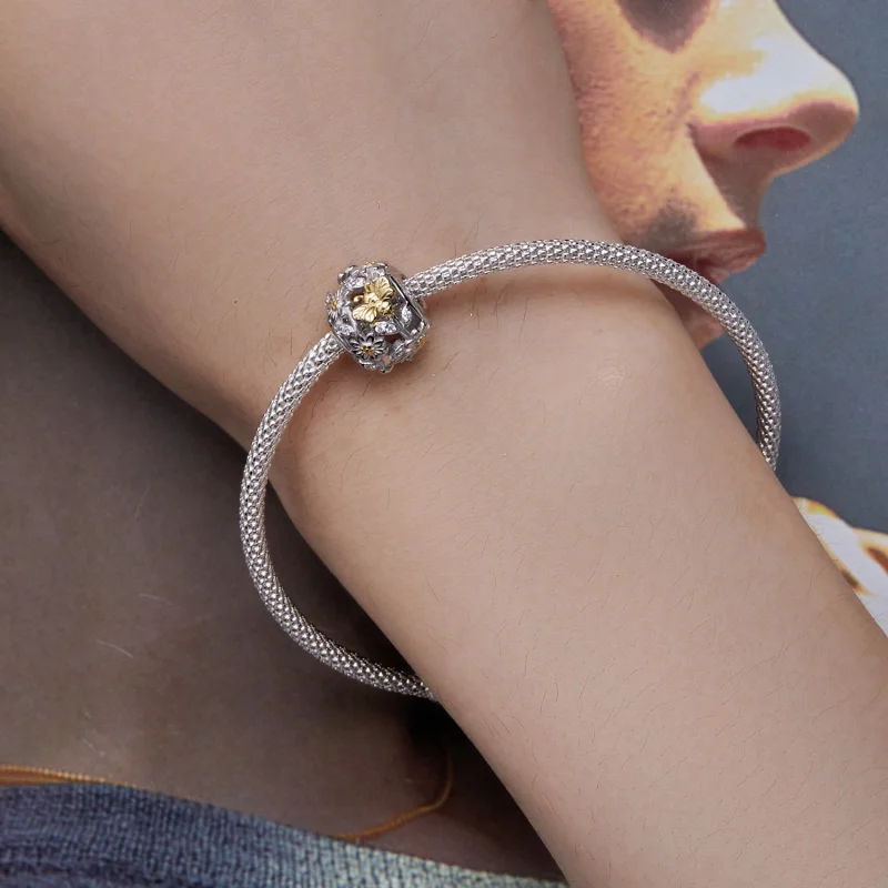 (obrázek pro) Pandora stylu Daisy Bee Charm - BSC818 - Zobrazit 6