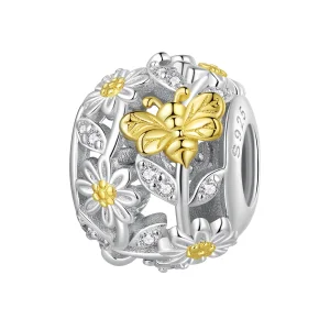 (obrázek pro) Pandora stylu Daisy Bee Charm - BSC818