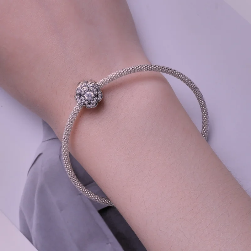 (obrázek pro) Pandora stylu Kamélie amulet - SCC2493 - Zobrazit 6