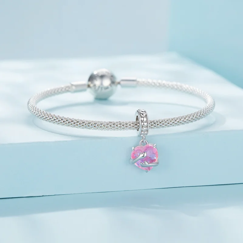 (obrázek pro) Pandora stylu Objetí Dangle - SCC2540 - Zobrazit 3