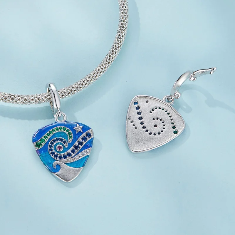 (obrázek pro) Pandora stylu Pick Dangle - SCC2614 - Zobrazit 4