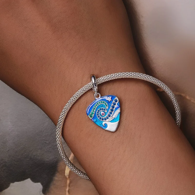 (obrázek pro) Pandora stylu Pick Dangle - SCC2614 - Zobrazit 6