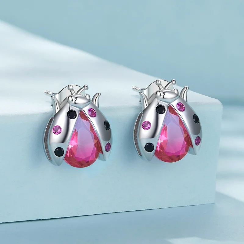 (obrázek pro) Pandora stylu slunečnice zátky náušnice - SCE1634 - Zobrazit 2