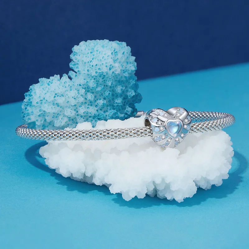 (obrázek pro) Pandora stylu Srdce Iluze Charm - BSC918 - Zobrazit 5