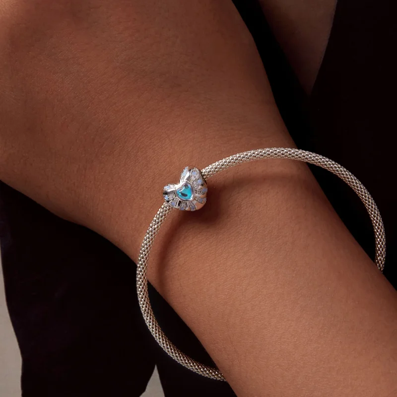 (obrázek pro) Pandora stylu Srdce Iluze Charm - BSC918 - Zobrazit 7