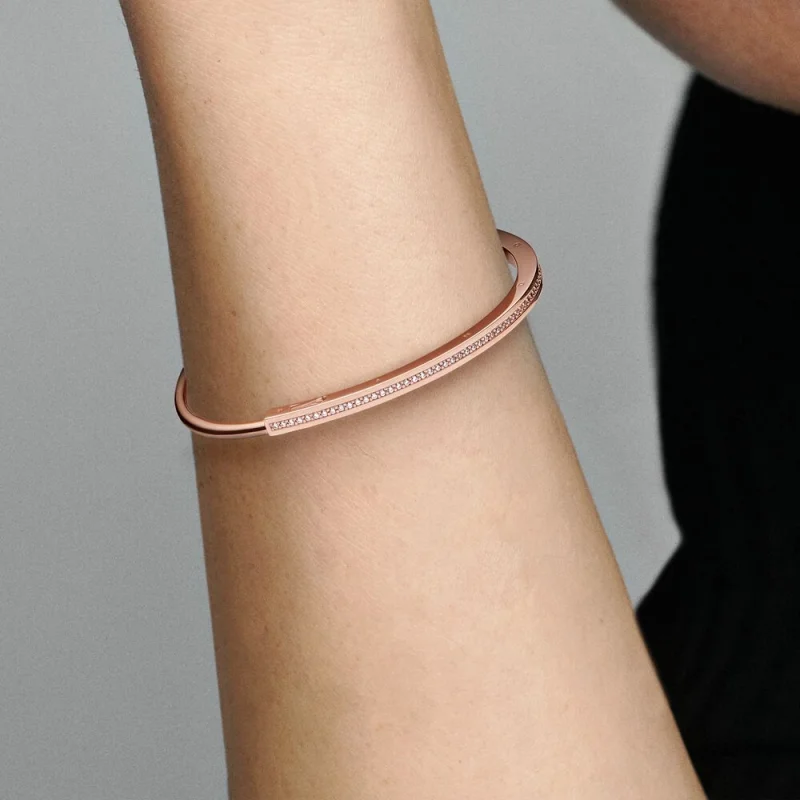 (obrázek pro) ID podpisu Pandora Pavé Bangle – 582313C01 - Zobrazit 7
