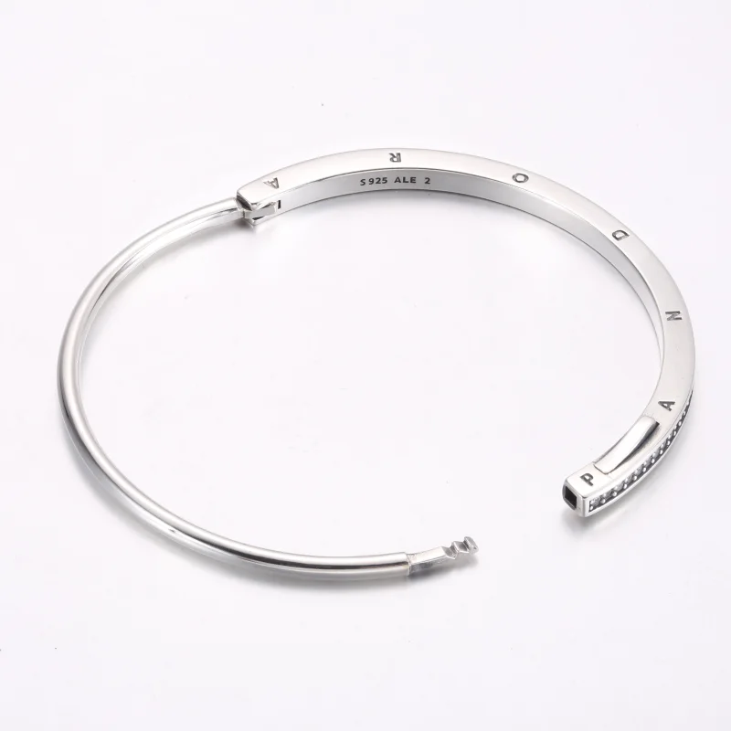 (obrázek pro) ID podpisu Pandora Pavé Bangle – 592313C01 - Zobrazit 3