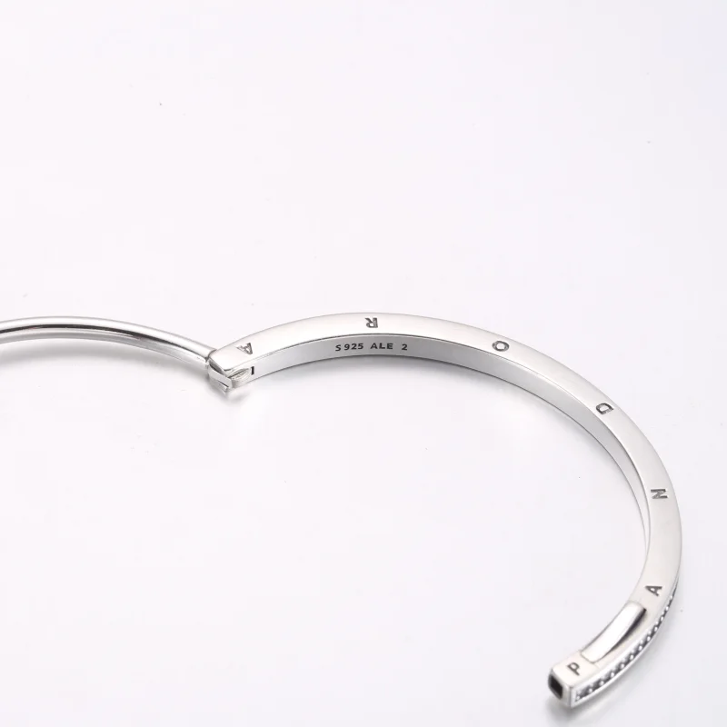 (obrázek pro) ID podpisu Pandora Pavé Bangle – 592313C01 - Zobrazit 4