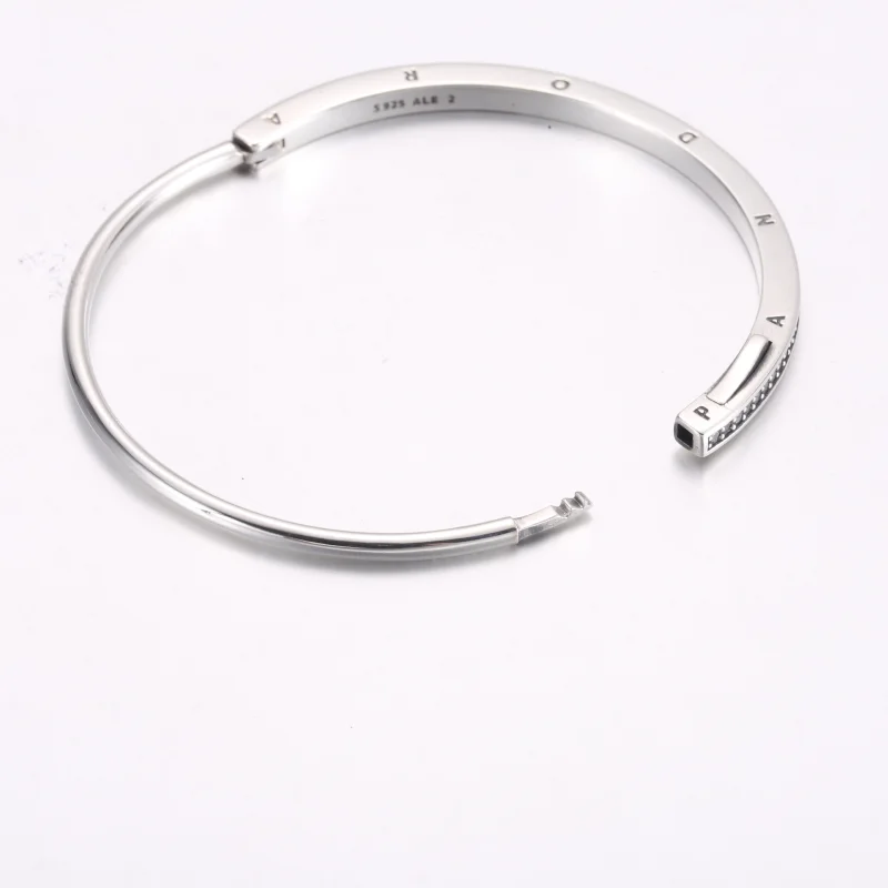 (obrázek pro) ID podpisu Pandora Pavé Bangle – 592313C01 - Zobrazit 5