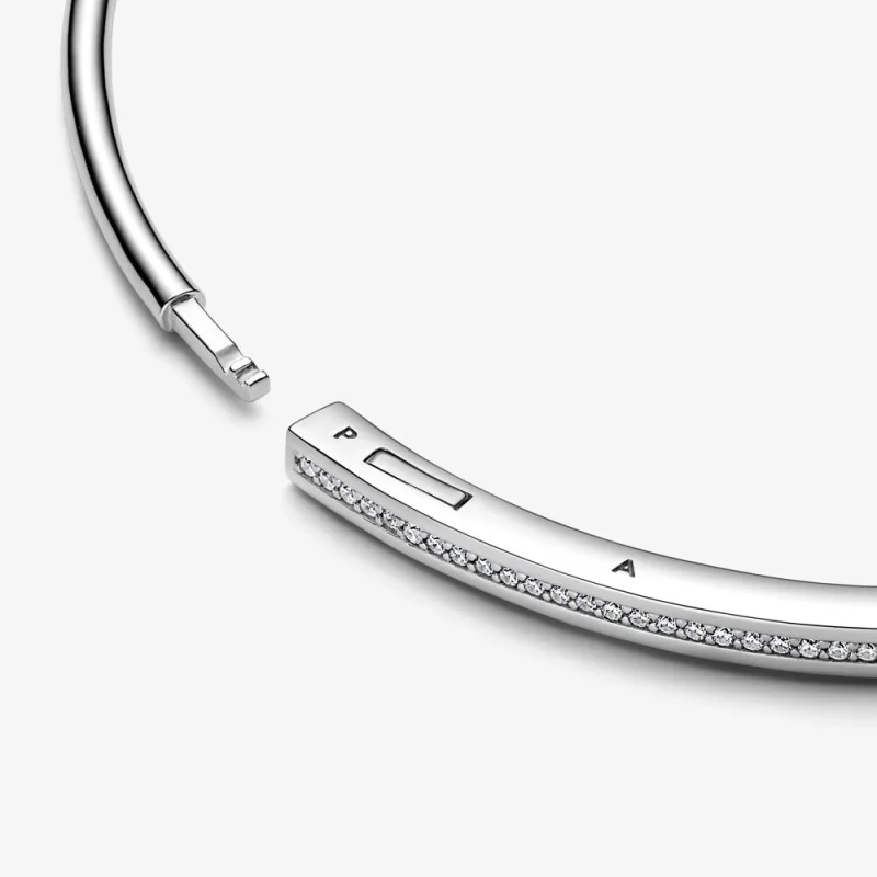 (obrázek pro) ID podpisu Pandora Pavé Bangle – 592313C01 - Zobrazit 8