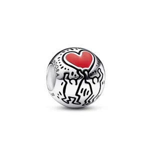 (obrázek pro) Keith Haring™ x Pandora Love & Figures Charm - 792225C01