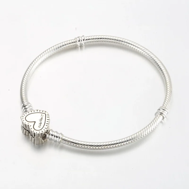 (obrázek pro) Keith Haring™ x Pandora Moments Radiant Heart Snake Řetízkový náramek - 592217C0 - Zobrazit 3