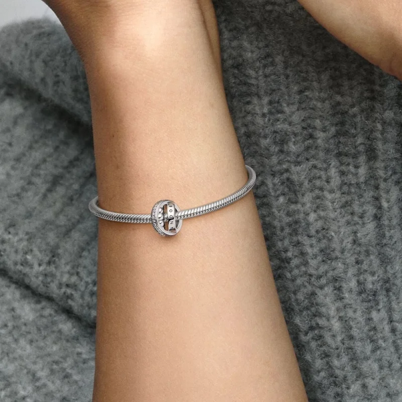 (obrázek pro) Logo Pandora, Pavé & Beads Charm - 792317C01 - Zobrazit 6