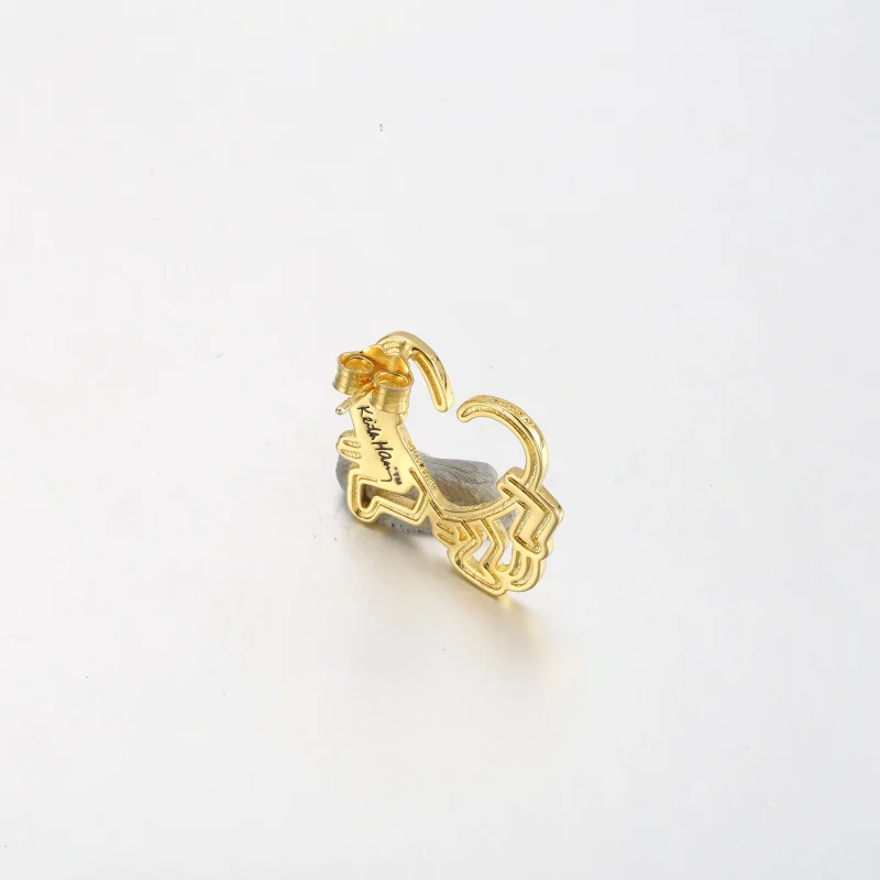 (obrázek pro) Náušnice Keith Haring™ x Pandora Walking Heart - 262221C01 - Zobrazit 3
