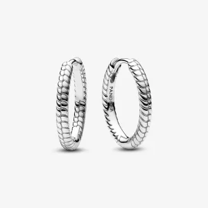 (obrázek pro) Obručové náušnice Pandora Moments Small Charm - 292728C00