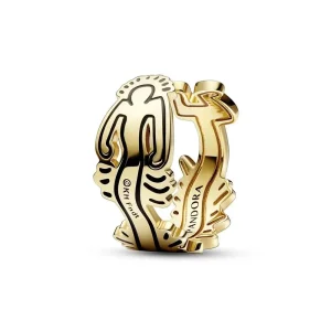 (obrázek pro) Otevřený prsten Keith Haring™ x Pandora Wavy Figure - 162226C01