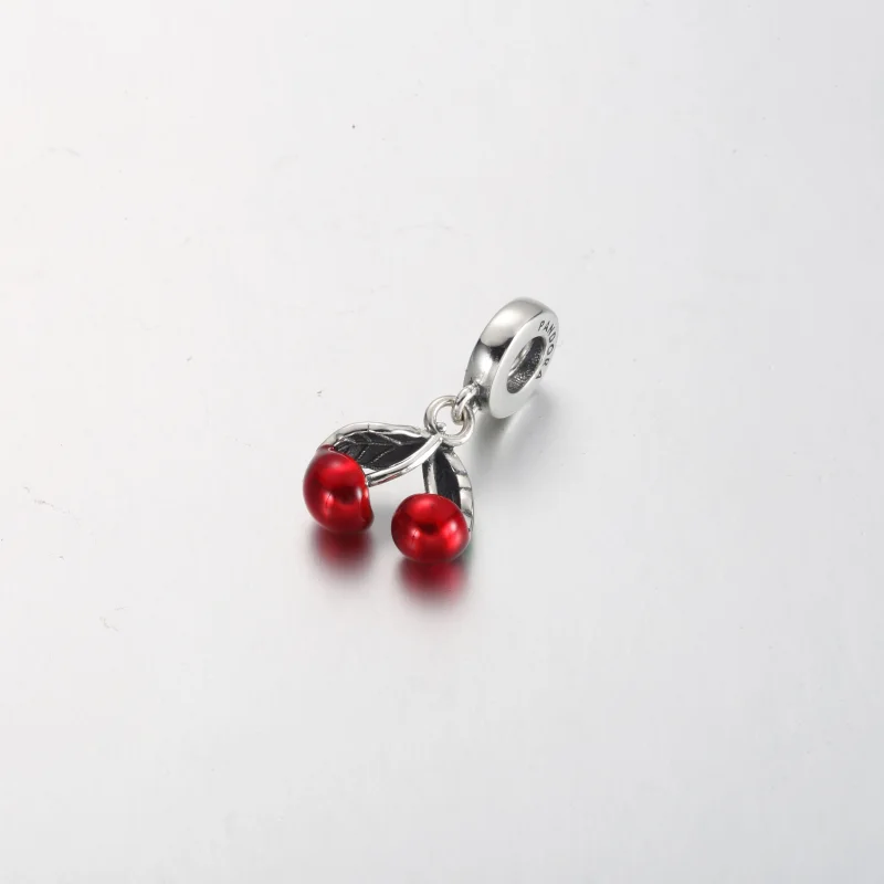 (obrázek pro) Pandora asymetrické přívěsek s třešňovým ovocem - 791583C01 - Zobrazit 3
