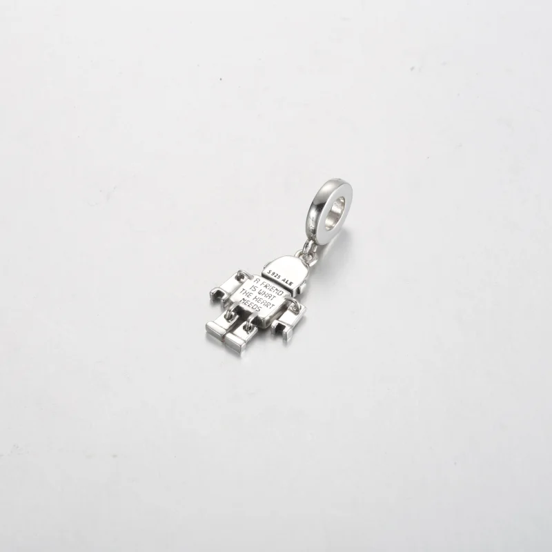 (obrázek pro) Pandora Bestie Bot Robot Dangle Charm - 792250C01 - Zobrazit 3