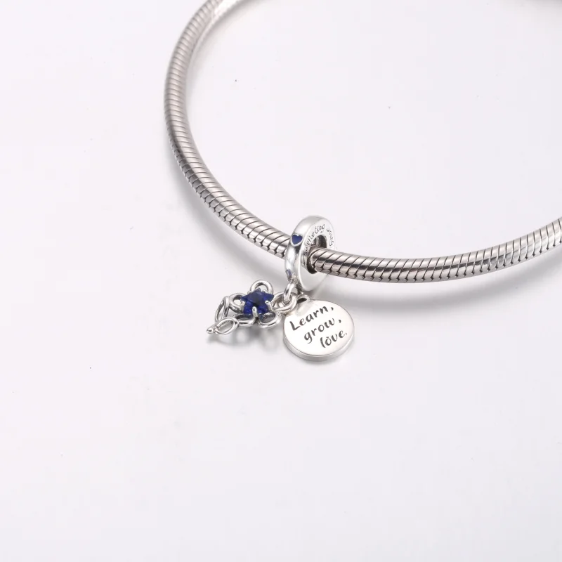 (obrázek pro) Pandora Blooming Flower Double Visací přívěsek - 792293C01 - Zobrazit 4