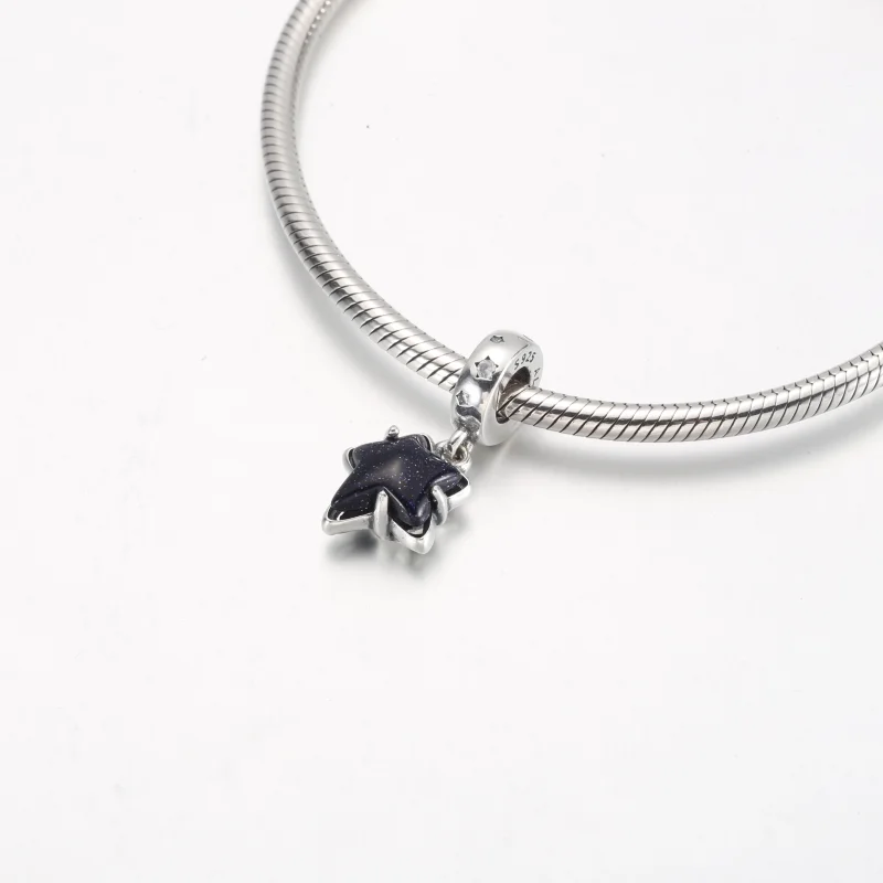 (obrázek pro) Pandora Celestial Galaxy Star Murano Visací kouzlo - 792368C01 - Zobrazit 4