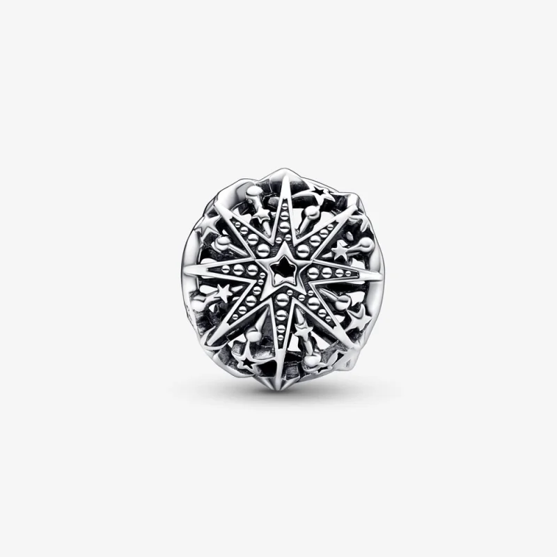 (obrázek pro) Pandora Celestial Snowflake Charm - 792360C00 - Zobrazit 5