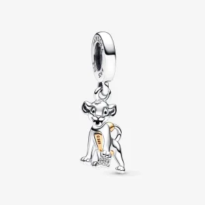 (obrázek pro) Pandora Disney 100. výročí Simba Lab vypěstovaný diamantový přívěsek - 792749C01