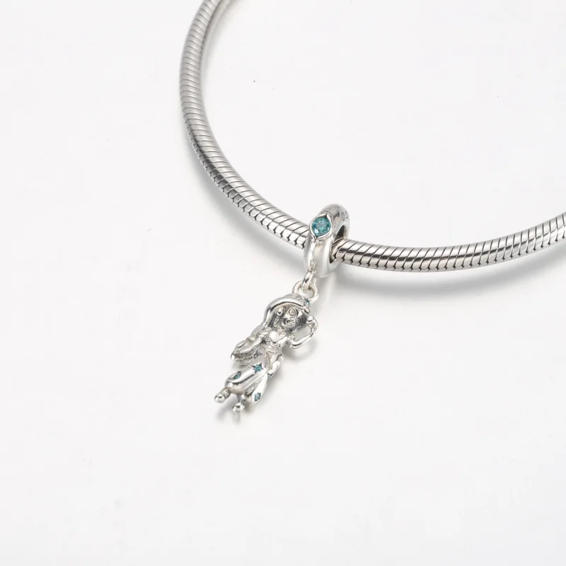 (obrázek pro) Pandora Disney Aladdin princezna Jasmine Dangle kouzlo - 792343C01 - Zobrazit 4