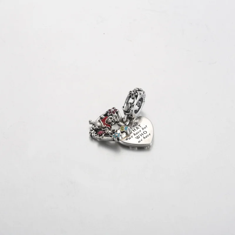 (obrázek pro) Pandora Disney Medvídek Pú a prasátko s dvojitým závěsem - 792214C01 - Zobrazit 2