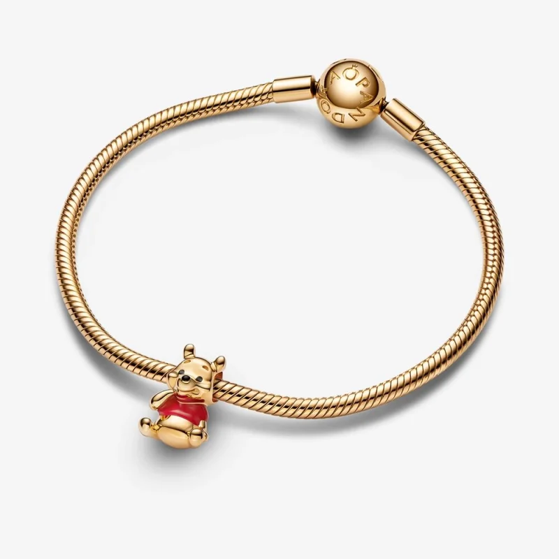 (obrázek pro) Pandora Disney Medvídek Pú kouzlo - 762212C01 - Zobrazit 8