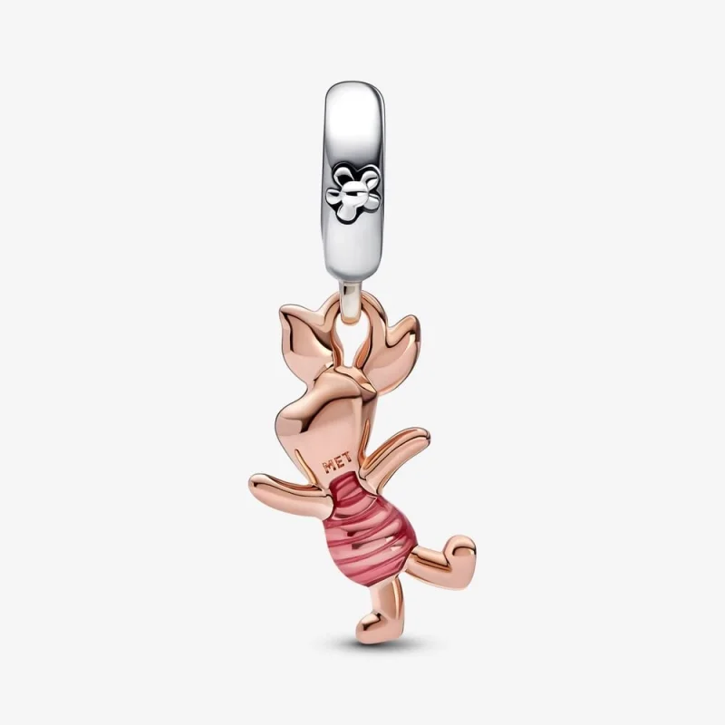 (obrázek pro) Pandora Disney Medvídek Pú Prasátko Houpací přívěsek - 782208C01 - Zobrazit 6