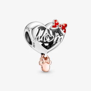 (obrázek pro) Pandora Disney Minnie Mouse Mom Heart Charm - 781142C01